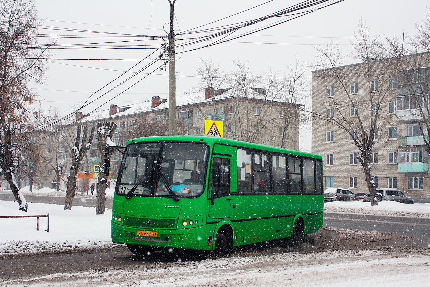 Свердловская область, ПАЗ-320412-05 "Вектор" № КА 659 66