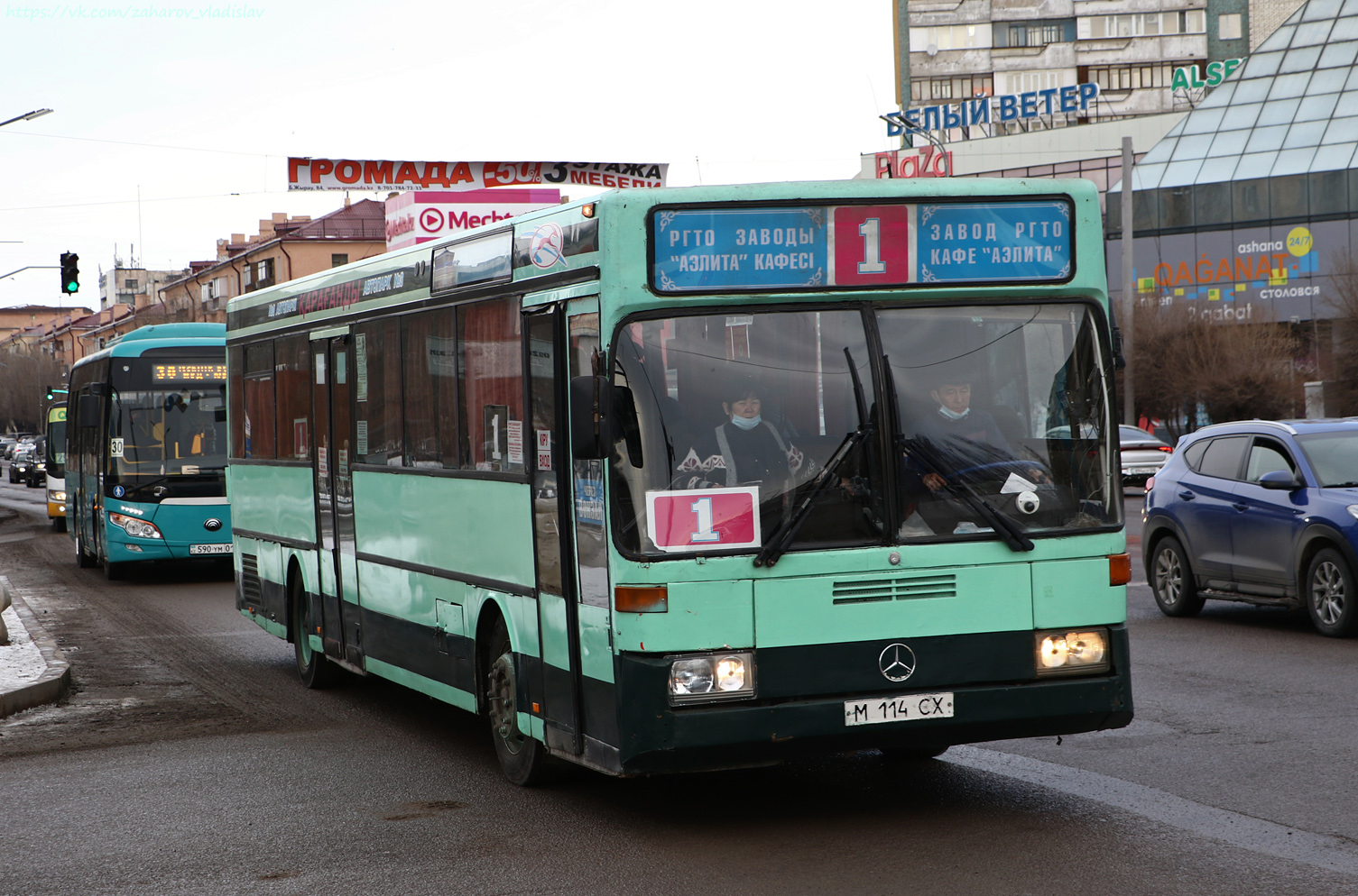 Карагандинская область, Mercedes-Benz O405 № M 114 CX