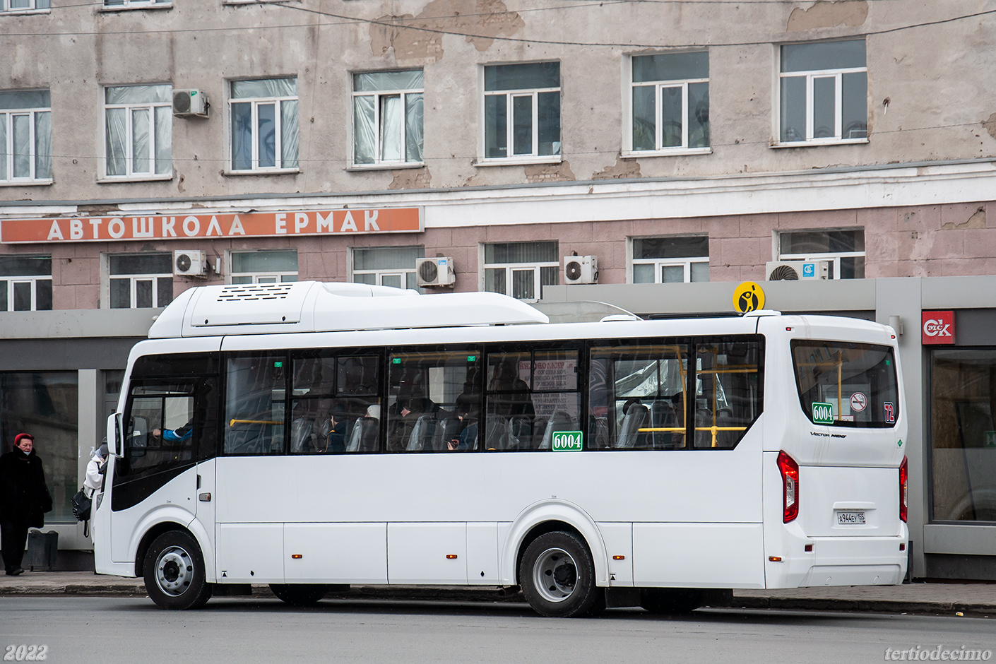 Омская область, ПАЗ-320415-14 "Vector Next" № 6004