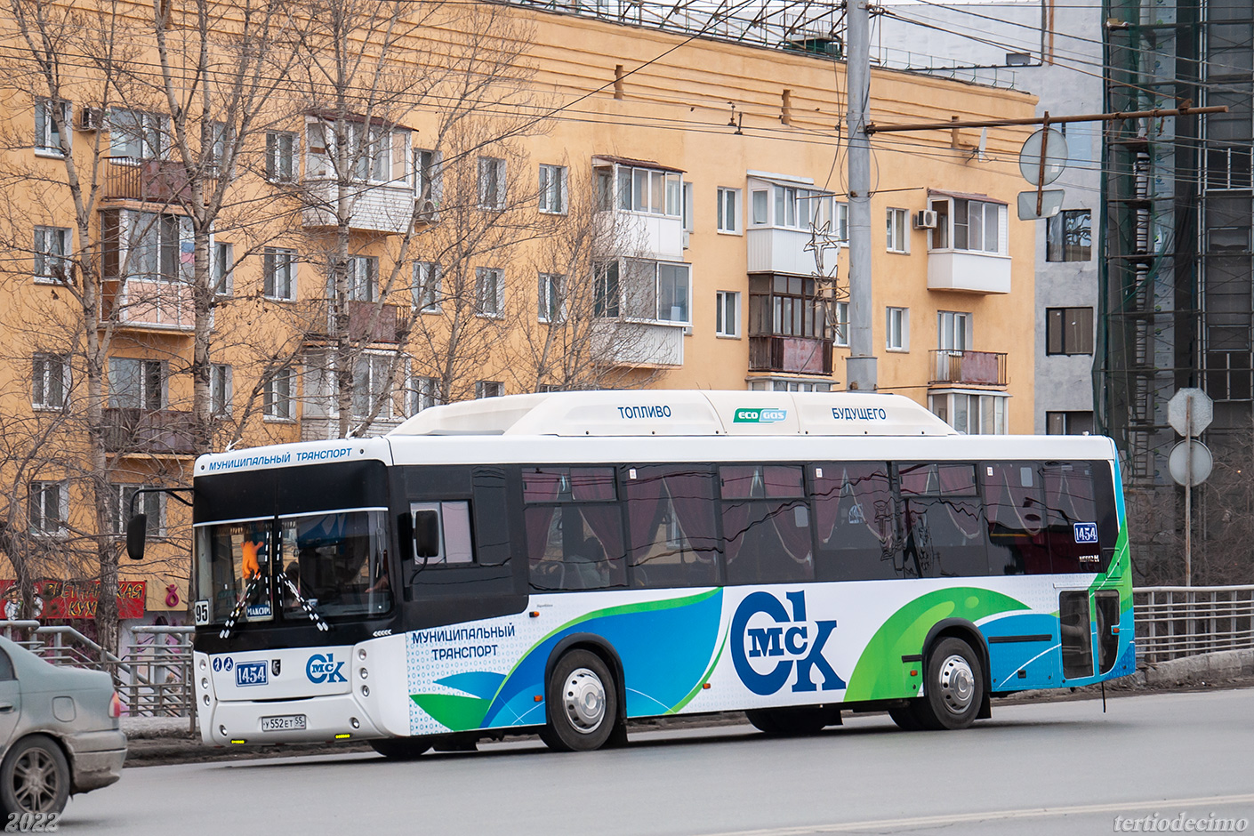 Omsk region, NefAZ-5299-30-56 Nr. 1454