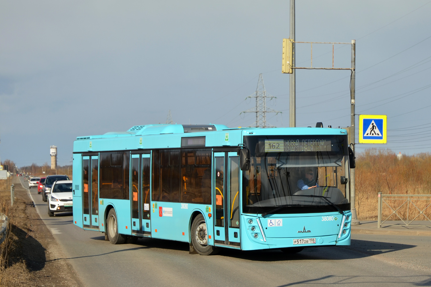 Санкт-Петербург, МАЗ-203.945 № 38080