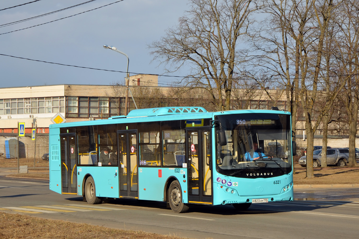 Sankt Peterburgas, Volgabus-5270.G2 (LNG) Nr. 6321