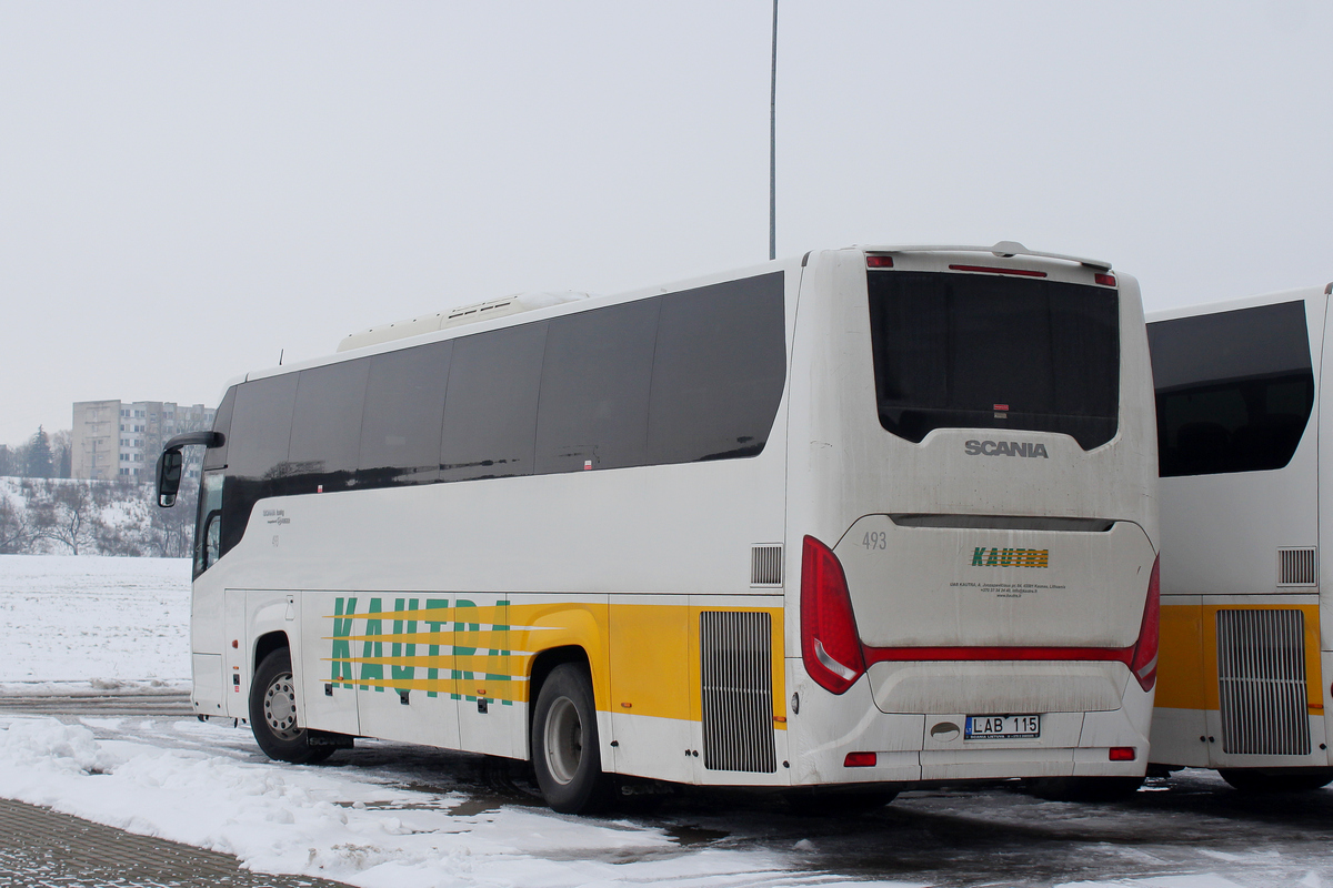 Литва, Scania Touring HD 12.0 № 493