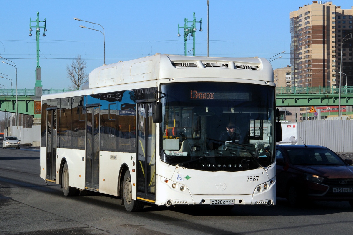 Санкт-Петербург, Volgabus-5270.G2 (CNG) № 7567