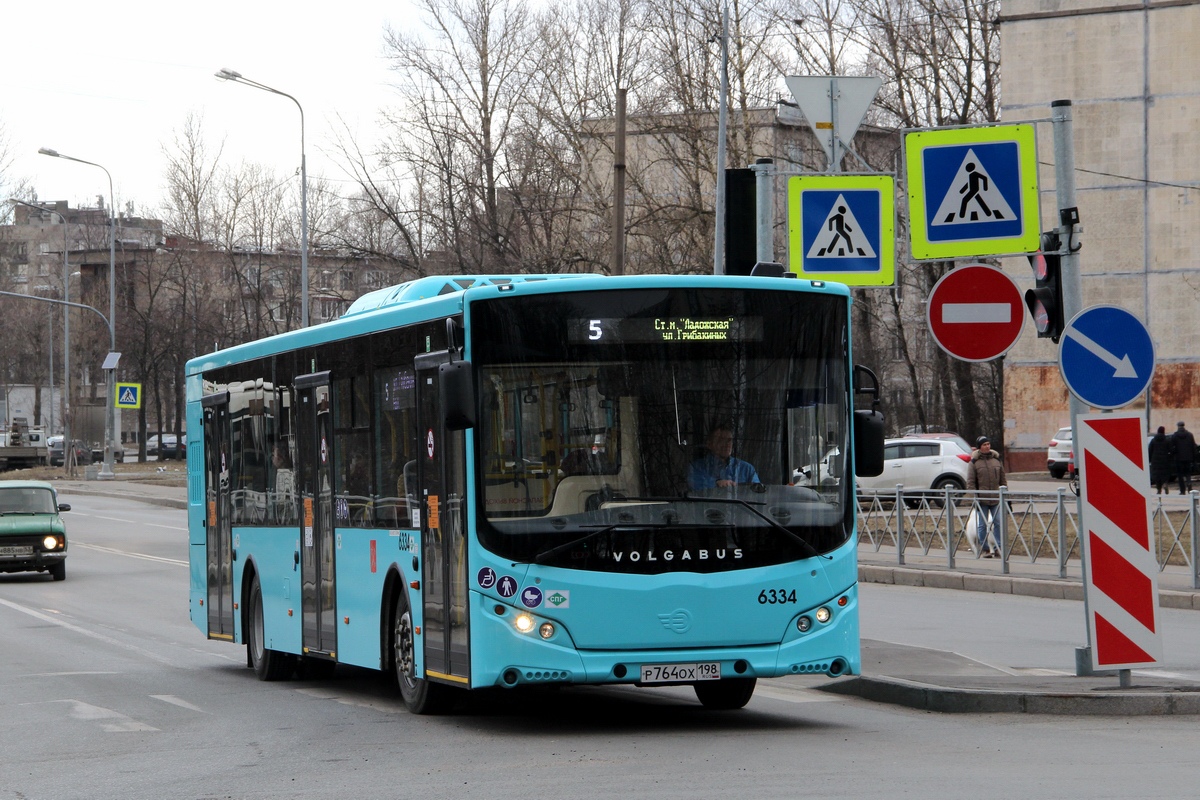 Санкт-Петербург, Volgabus-5270.G4 (LNG) № 6334