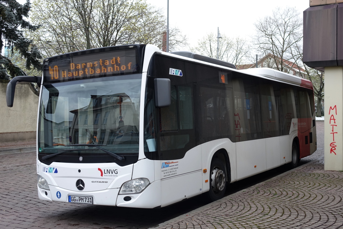 Гессен, Mercedes-Benz Citaro C2 LE № GG-PM 731