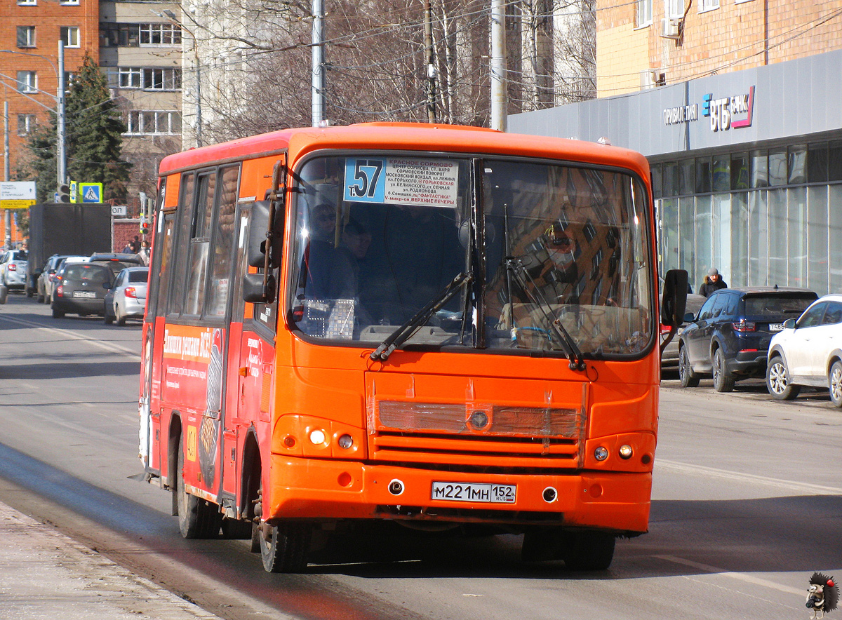 Нижегородская область, ПАЗ-320402-05 № М 221 МН 152