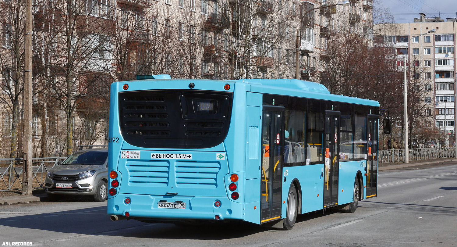 Санкт-Петербург, Volgabus-5270.G2 (LNG) № 6192