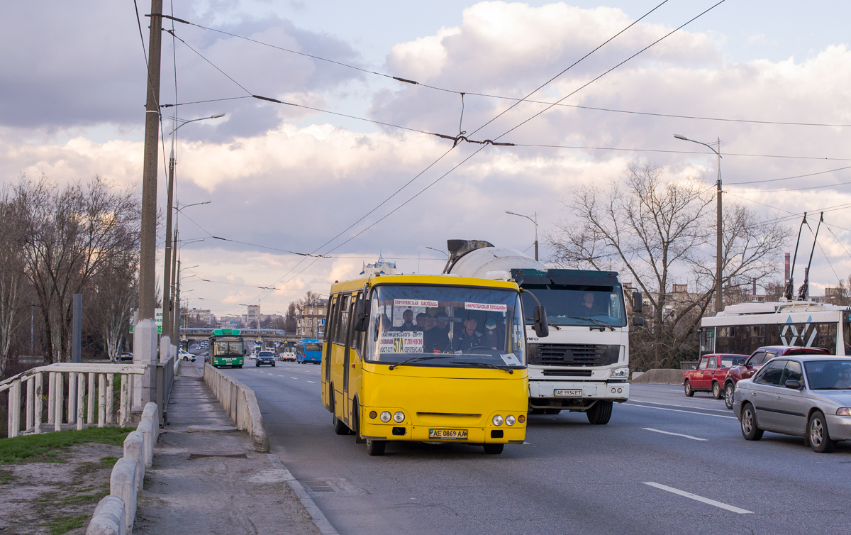 Днепропетровская область, Богдан А09201 (ЛуАЗ) № AE 0869 AA