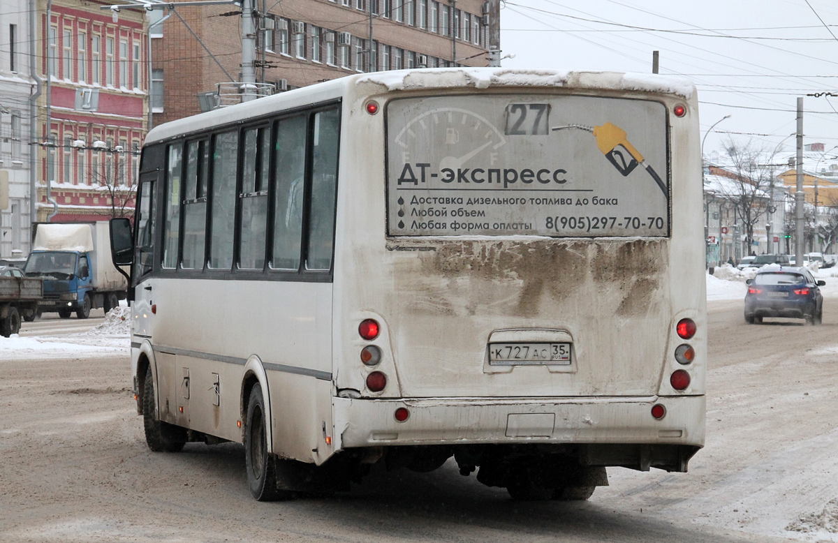 Вологодская область, ПАЗ-320414-05 "Вектор" (1-2) № К 727 АС 35