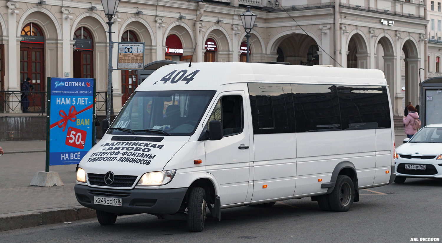 Санкт-Петербург, Луидор-223203 (MB Sprinter Classic) № Х 249 СС 178