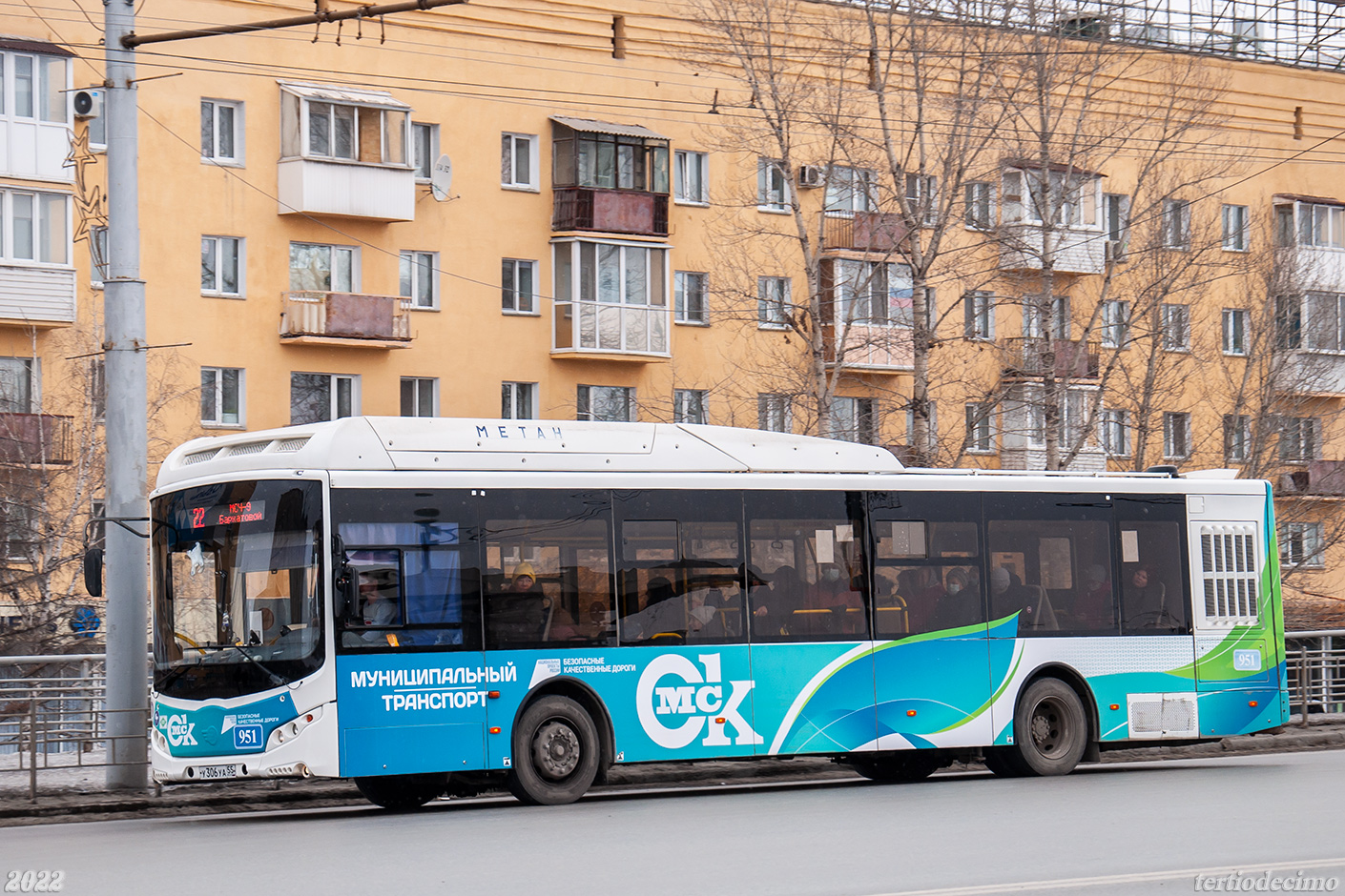 Омская область, Volgabus-5270.G2 (CNG) № 951