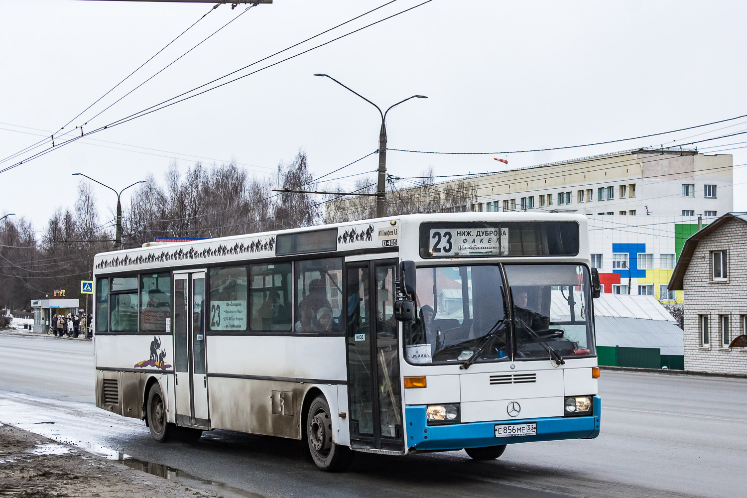 Владимирская область, Mercedes-Benz O405 № Е 856 МЕ 33