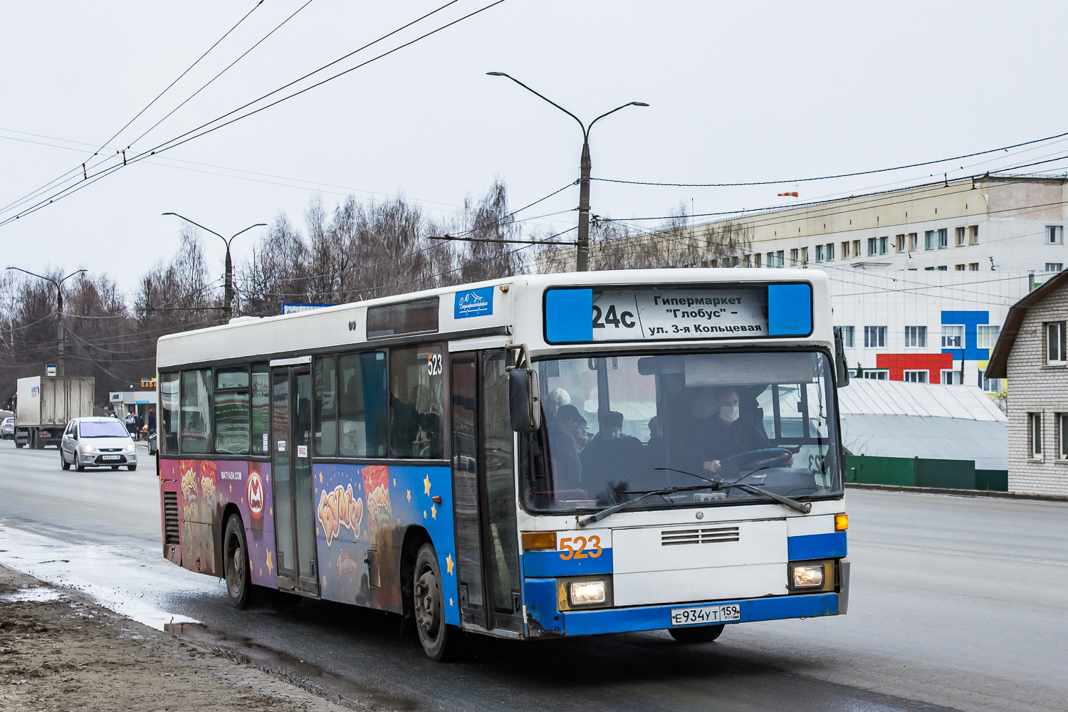 Владимирская область, Mercedes-Benz O405N № 523