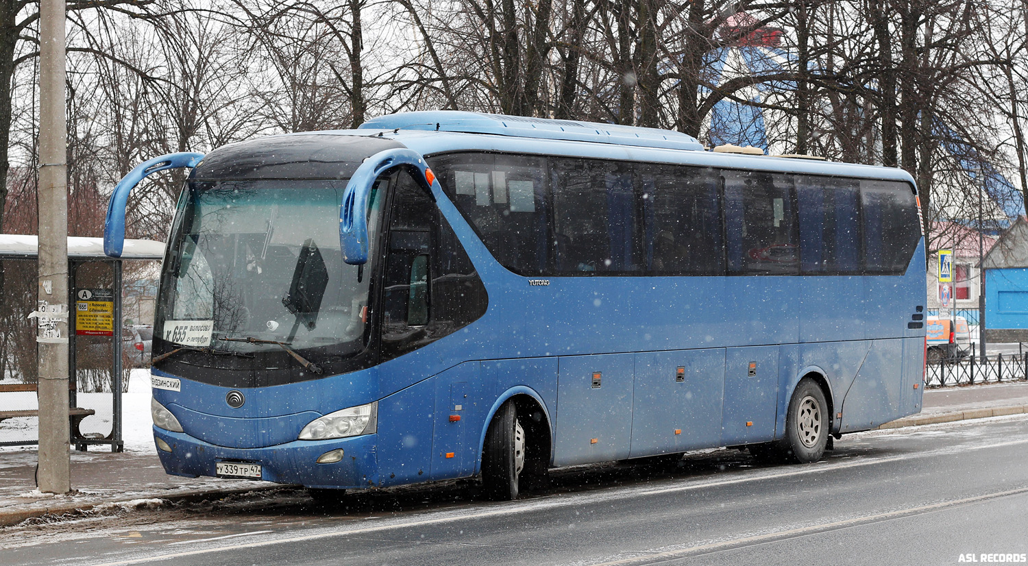 Ленинградская область, Yutong ZK6129H № У 339 ТР 47