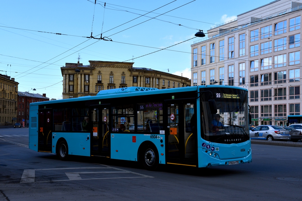 Санкт-Петербург, Volgabus-5270.G4 (LNG) № 6504