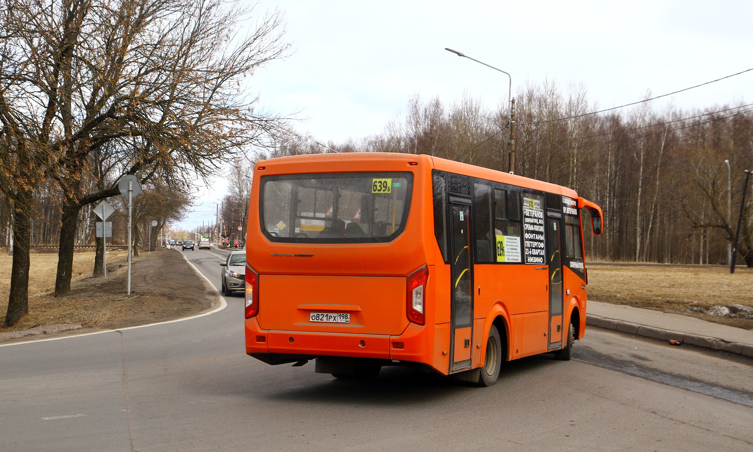 Санкт-Петербург, ПАЗ-320405-04 "Vector Next" № О 821 РХ 198