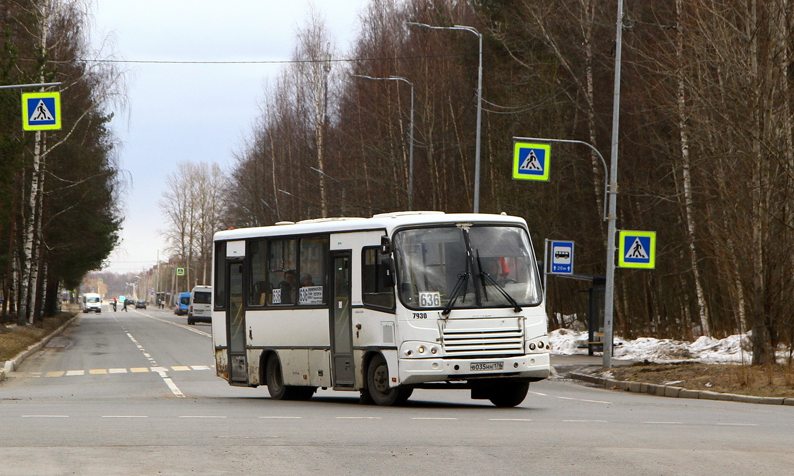 Санкт-Петербург, ПАЗ-320402-05 № 7930