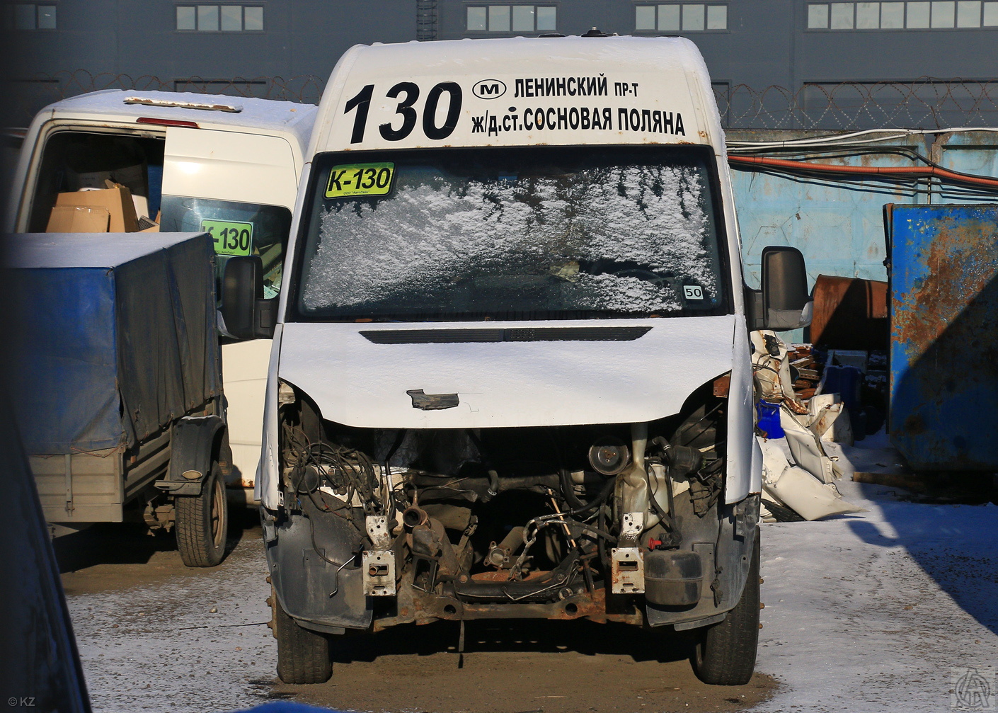 Санкт-Петербург, БТД-2219 (Volkswagen Crafter) № 50; Санкт-Петербург — Автобусные парки и стоянки