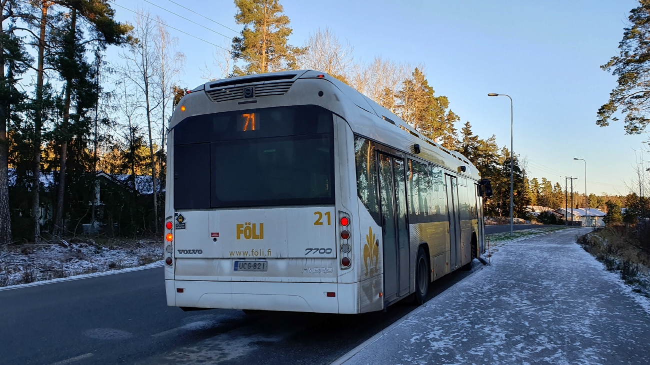 Финляндия, Volvo 7700 Hybrid № 21