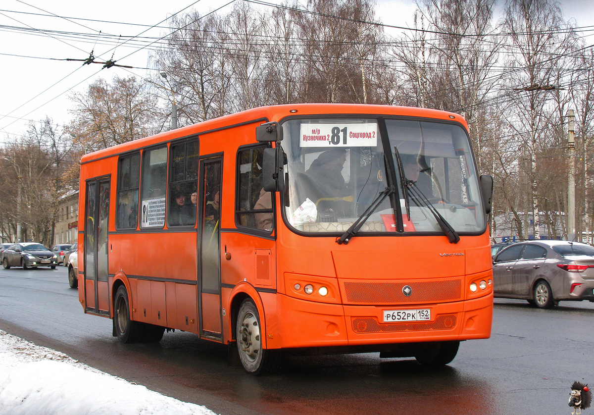 Нижегородская область, ПАЗ-320414-05 "Вектор" № Р 652 РК 152