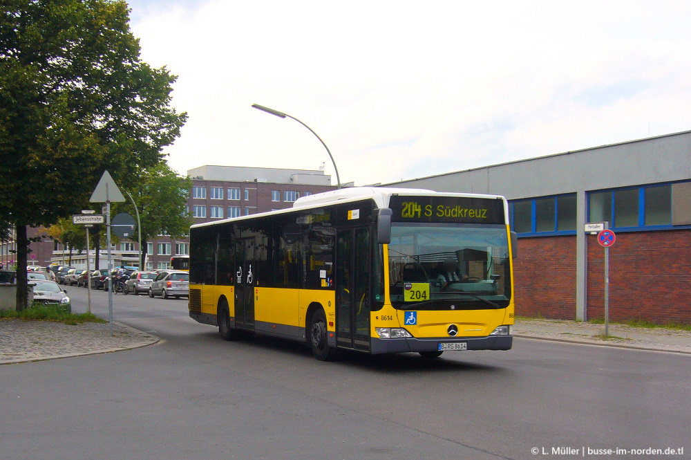 Берлин, Mercedes-Benz O530 Citaro facelift № 8614
