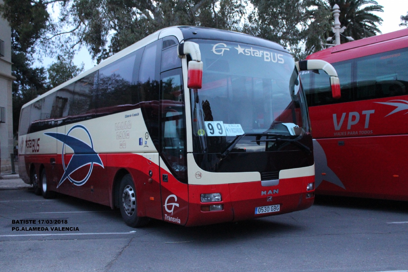 Испания, MAN R08 Lion's Coach L RHC464 L № 114