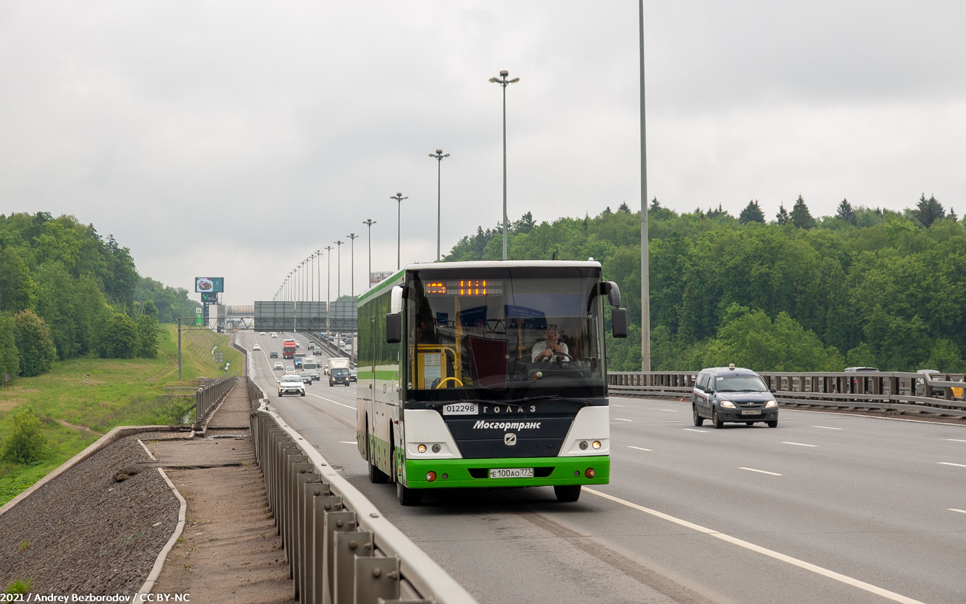 Москва, ГолАЗ-525110-10 "Вояж" № 012298