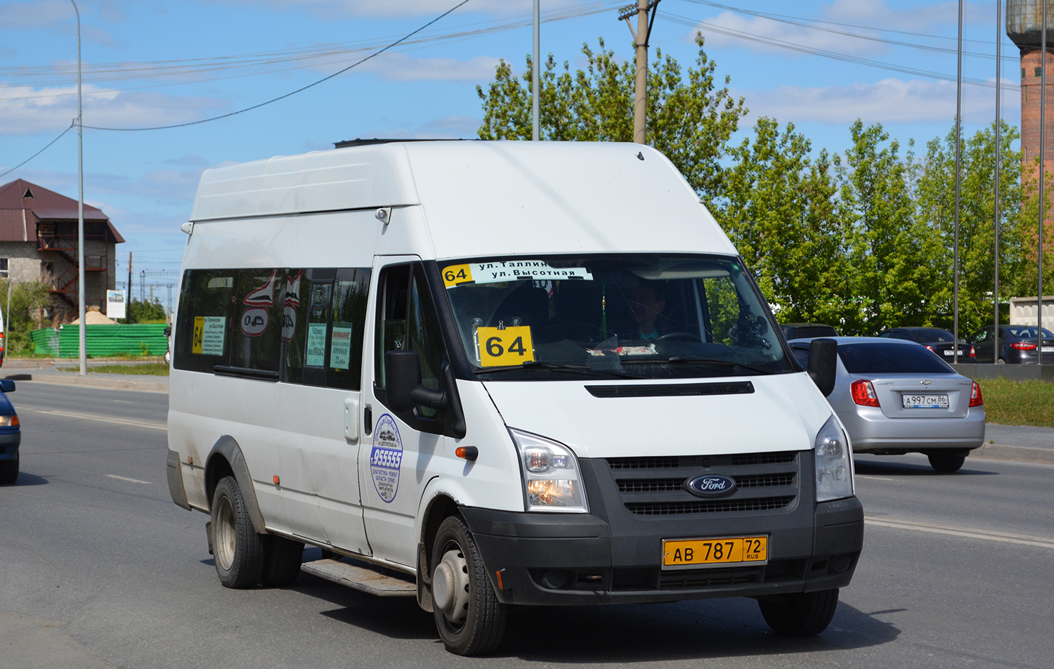 Тюменская область, Нижегородец-222708  (Ford Transit) № АВ 787 72