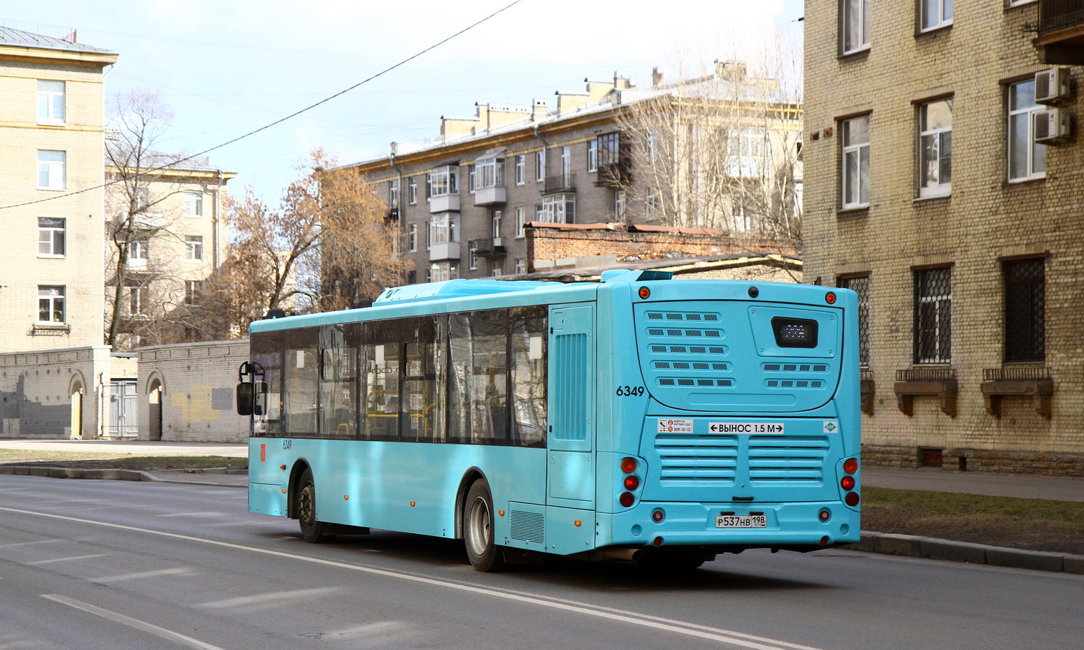 Санкт-Петербург, Volgabus-5270.G4 (LNG) № 6349