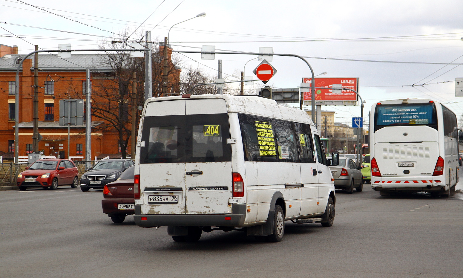 Санкт-Петербург, Луидор-223237 (MB Sprinter Classic) № Р 835 НА 198