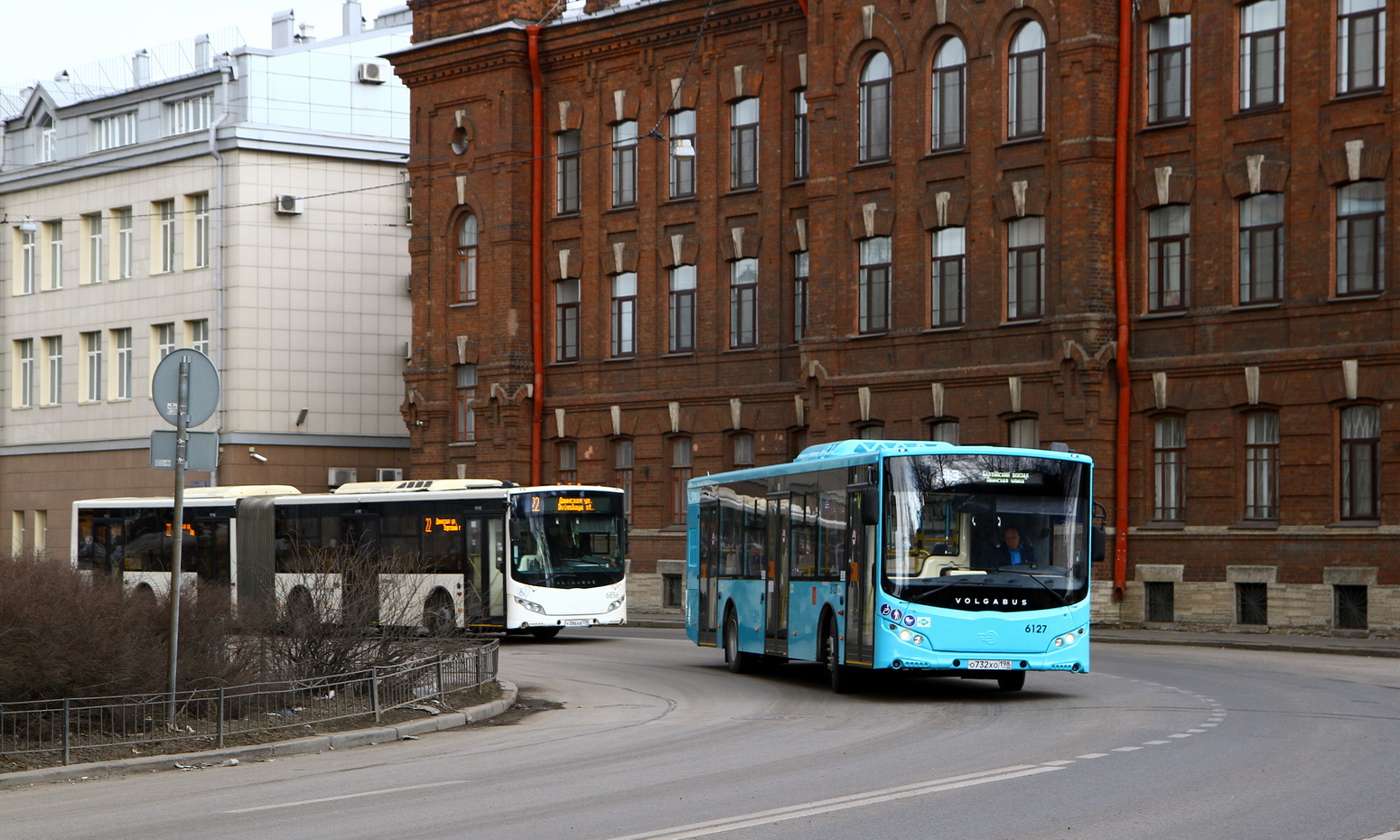 Saint Petersburg, Volgabus-5270.G2 (LNG) # 6127