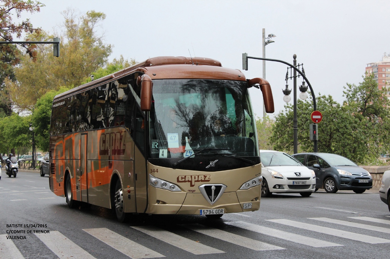 Španělsko, Noge Touring III 12M č. 344