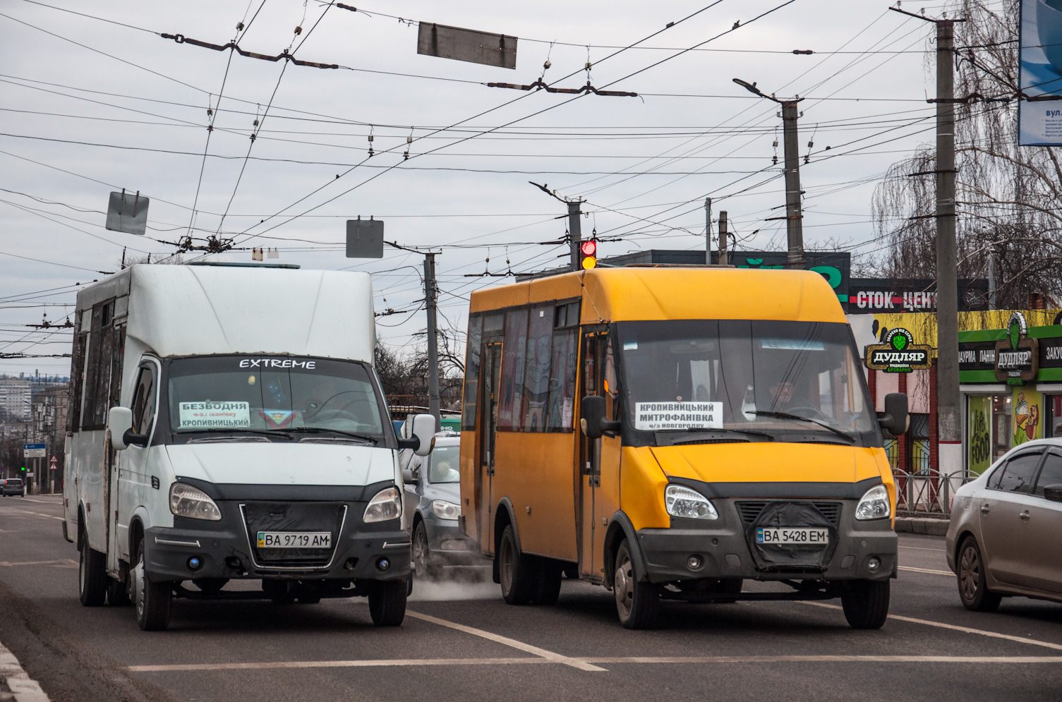 Кировоградская область, Рута 20 № BA 9719 AM; Кировоградская область, Рута 25 № BA 5428 EM