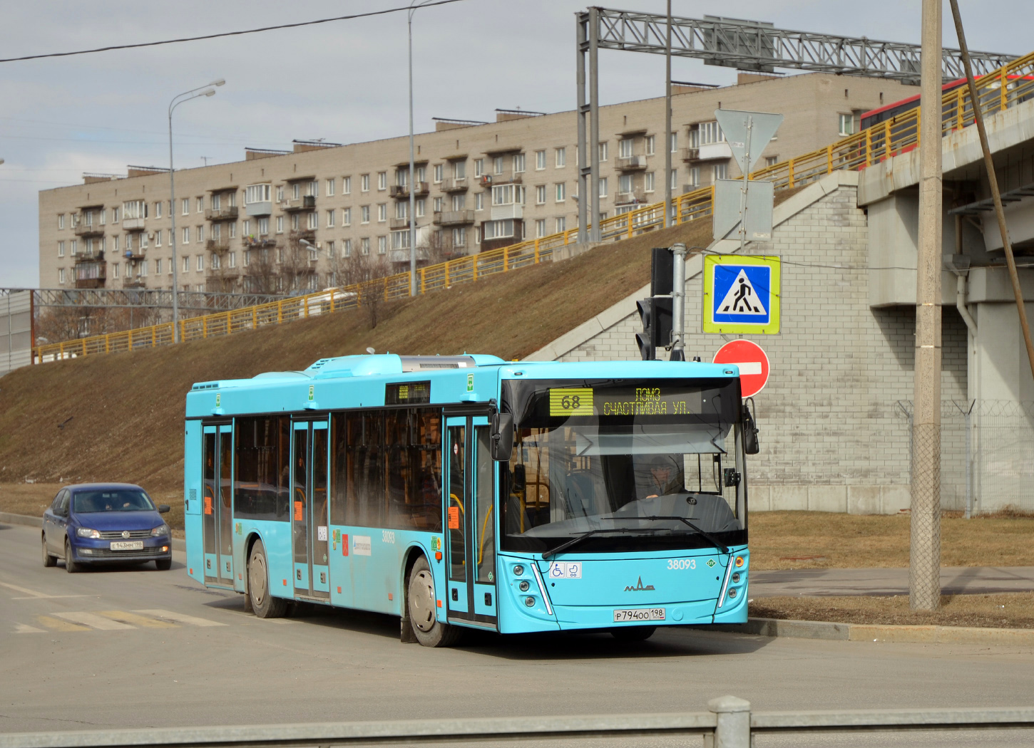 Санкт-Петербург, МАЗ-203.945 № 38093