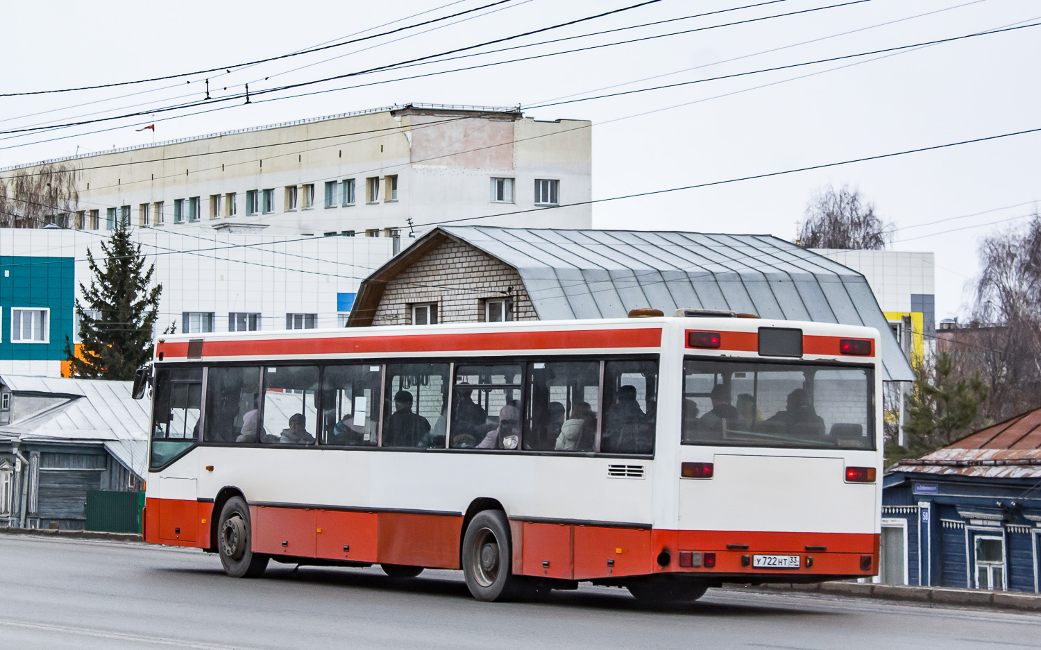 Vladimir region, Mercedes-Benz O405N č. У 722 НТ 33