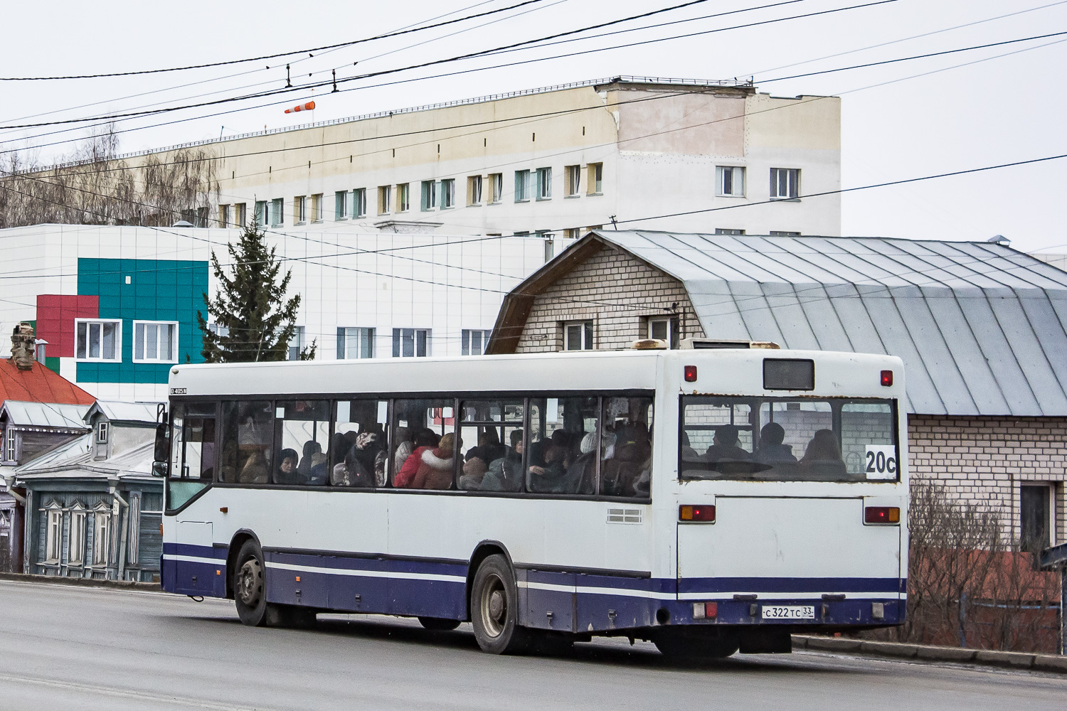 Владимирская область, Mercedes-Benz O405N № С 322 ТС 33