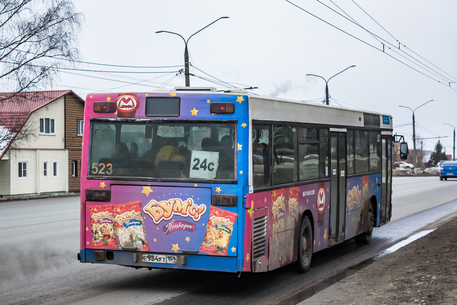 Владимирская область, Mercedes-Benz O405N № 523