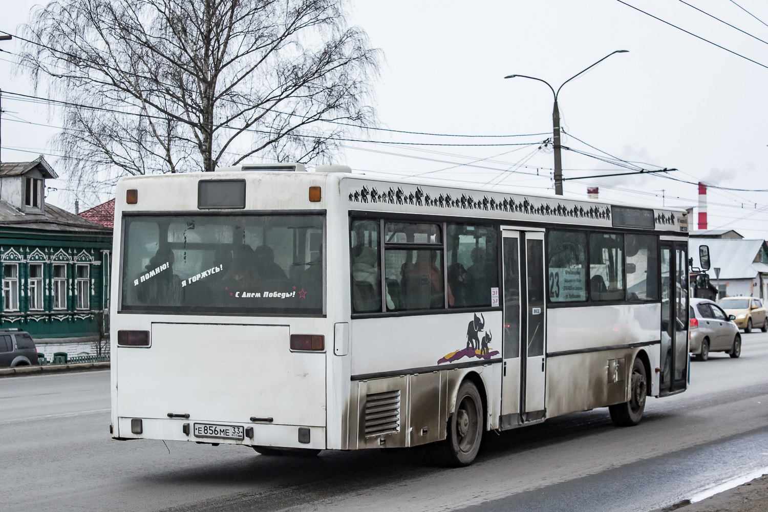 Владимирская область, Mercedes-Benz O405 № Е 856 МЕ 33