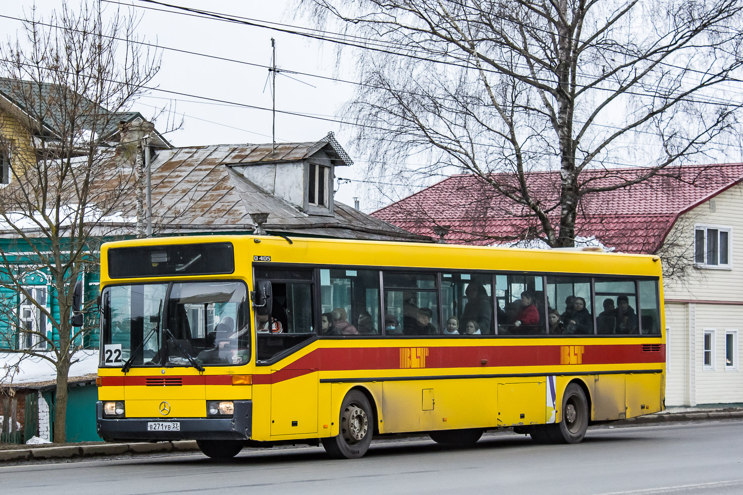 Владимирская область, Mercedes-Benz O405 № В 271 УВ 33