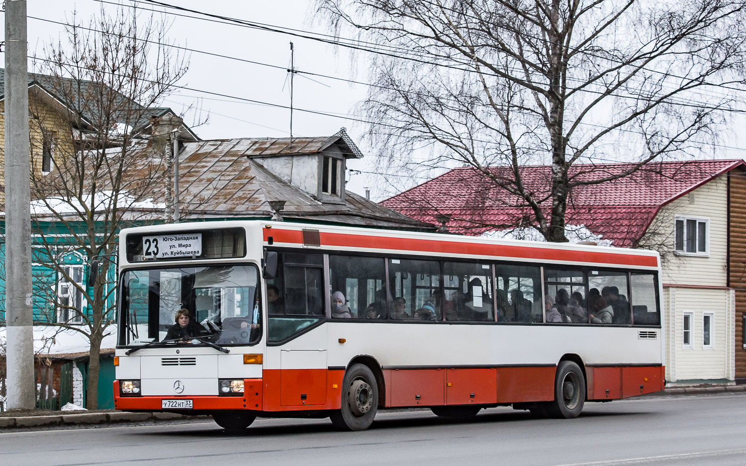 Владимирская область, Mercedes-Benz O405N № У 722 НТ 33