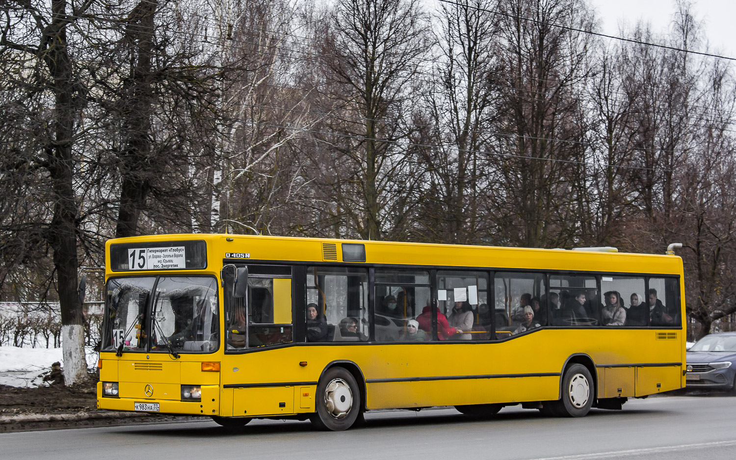 Владимирская область, Mercedes-Benz O405N2 № К 983 НА 33