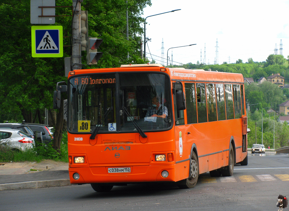 Нижегородская область, ЛиАЗ-5293.60 № 31030