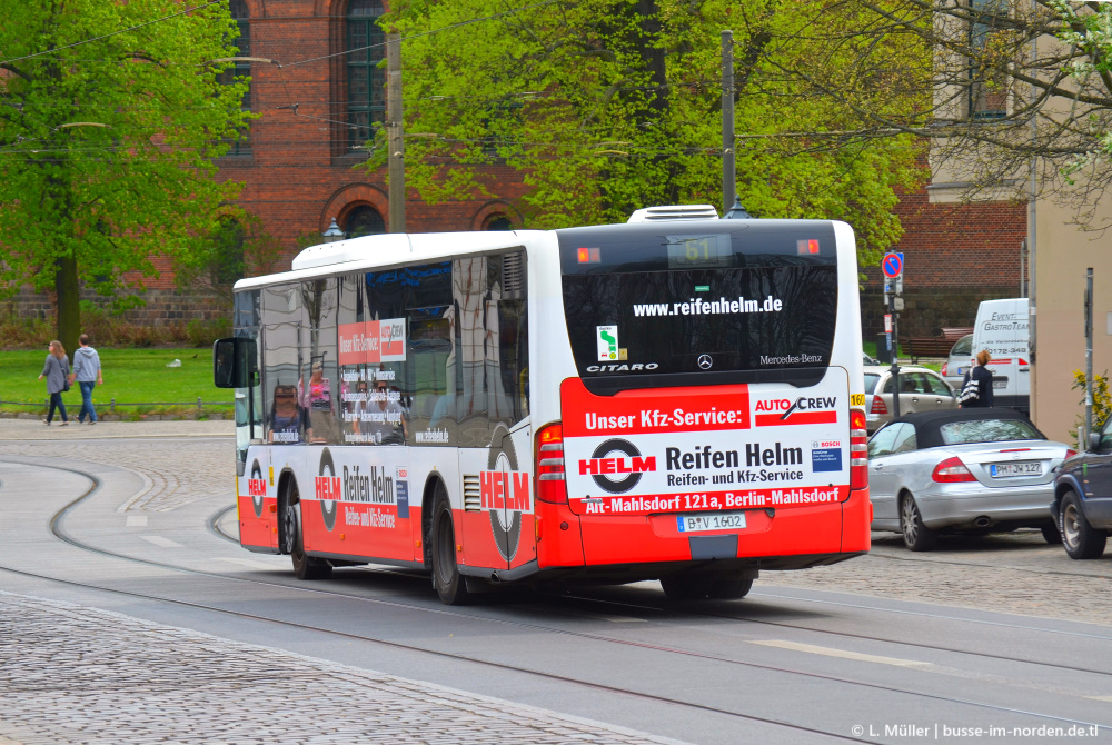 Берлин, Mercedes-Benz O530 Citaro facelift № 1602