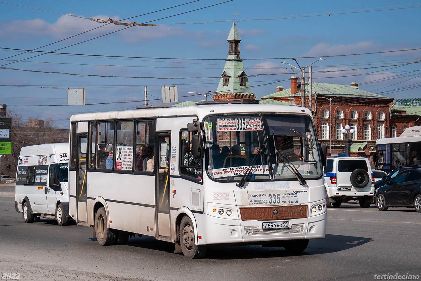 Омская область, ПАЗ-320412-04 "Вектор" № 3510