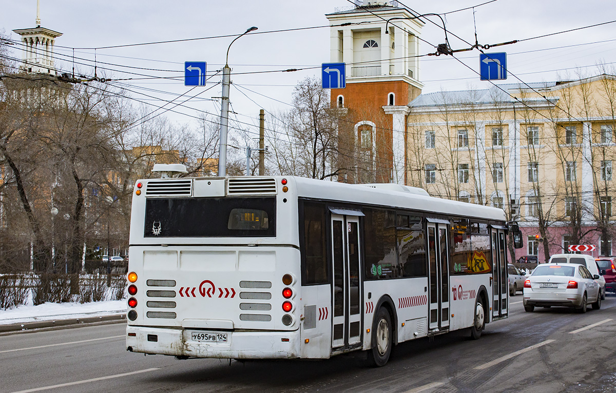 Krasnoyarsk region, LiAZ-5292.21 № У 695 РВ 124