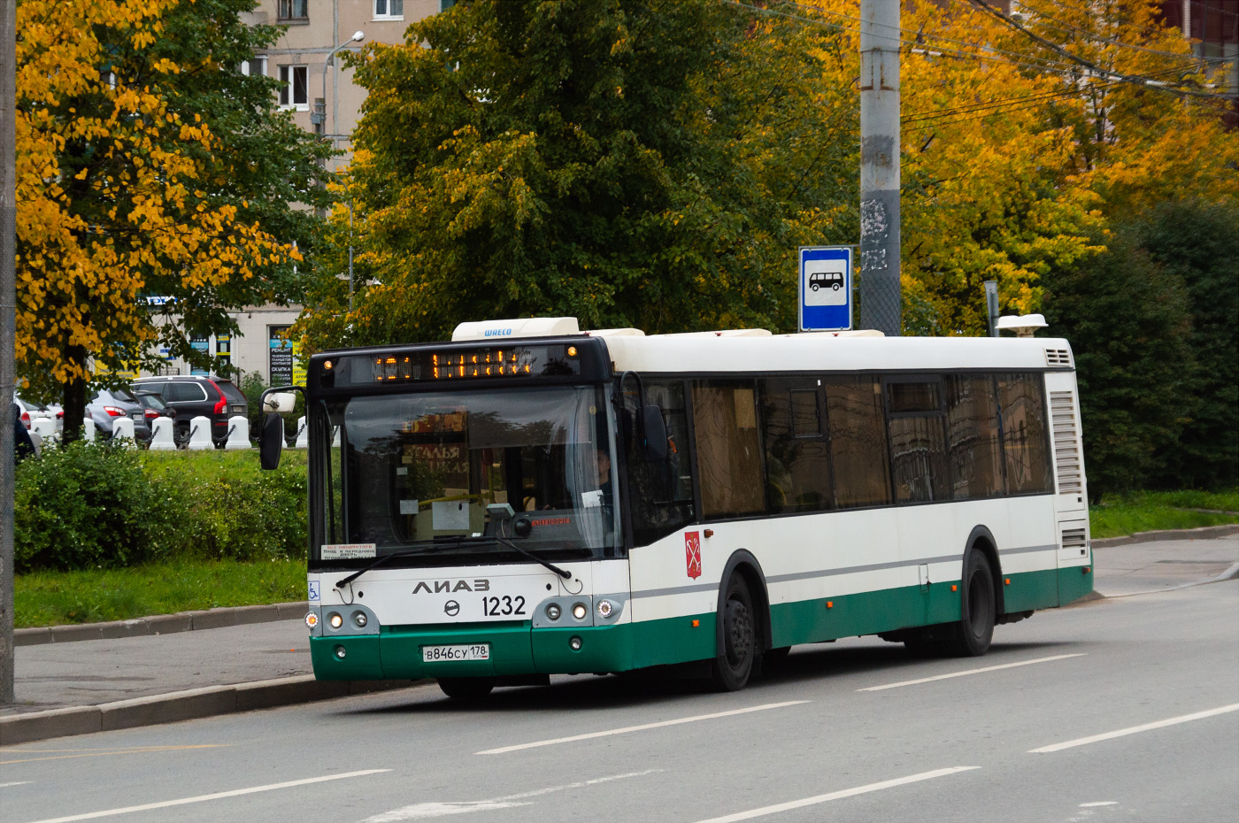 Санкт-Петербург, ЛиАЗ-5292.60 № 1232