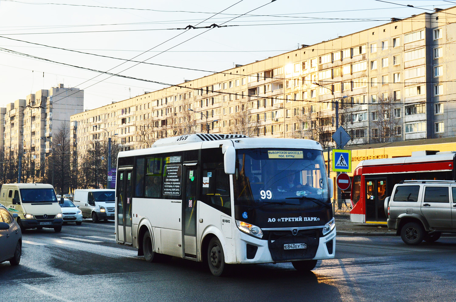 Санкт-Петербург, ПАЗ-320435-04 "Vector Next" № Е 843 ЕУ 198