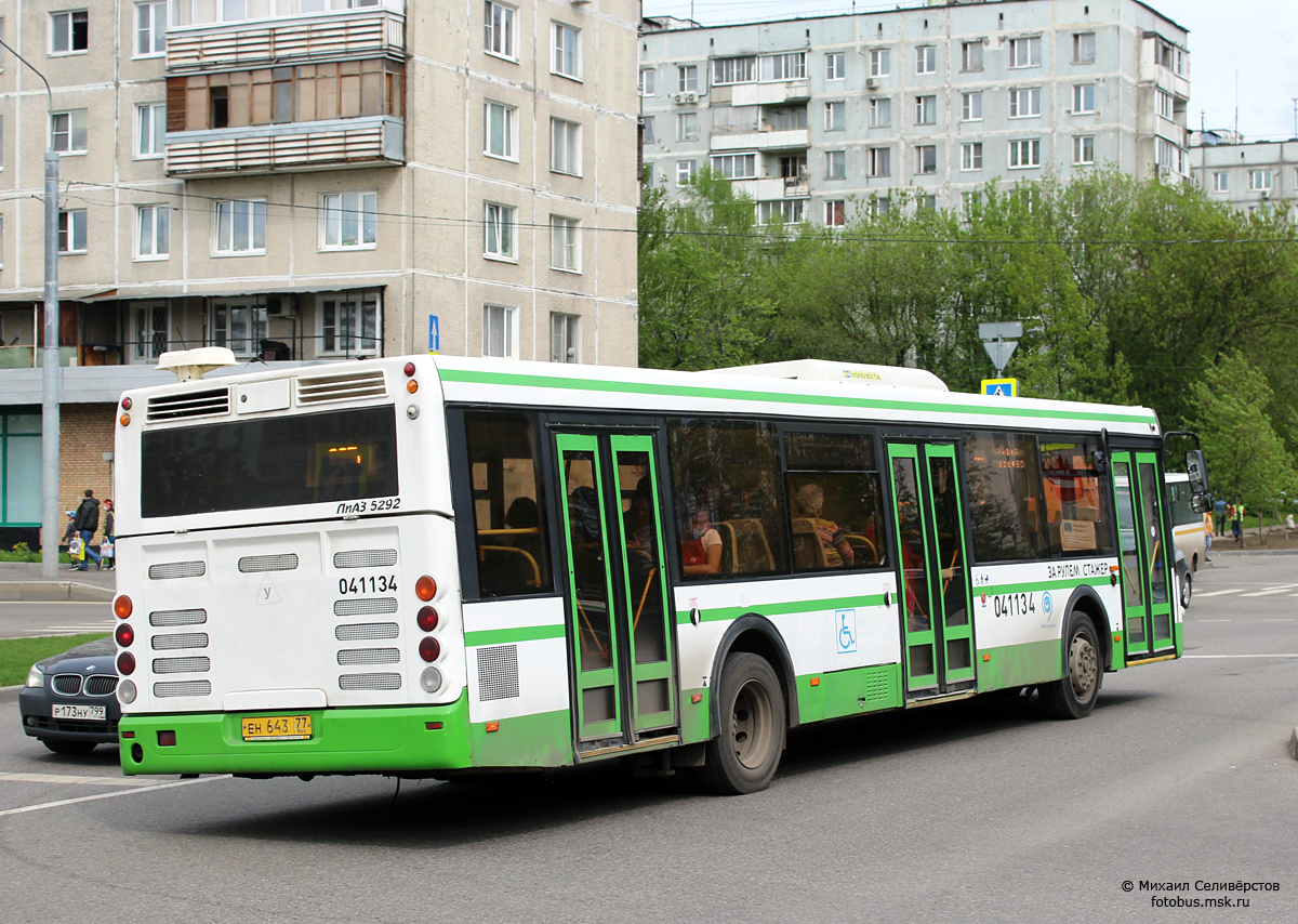 Москва, ЛиАЗ-5292.22-01 № 041134