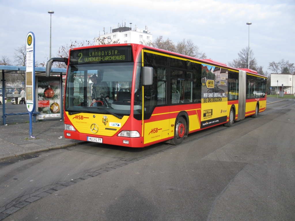 Hessen, Mercedes-Benz O530G Citaro G Nr. 77